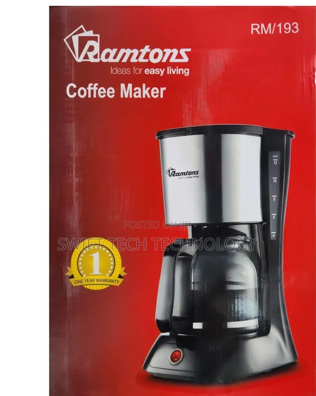 Coffee Maker , Coffee Maker, Ramtons