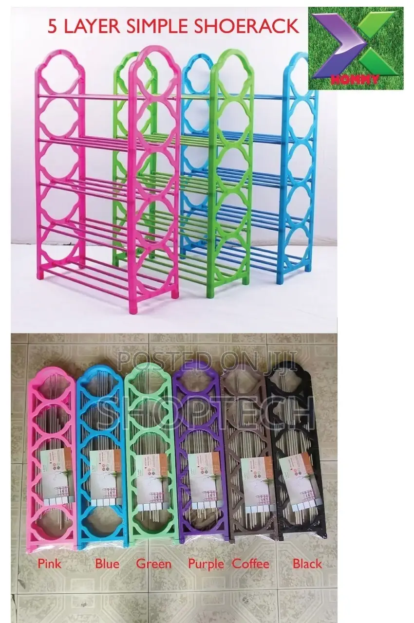 5 Layer Simple Shoes Rack