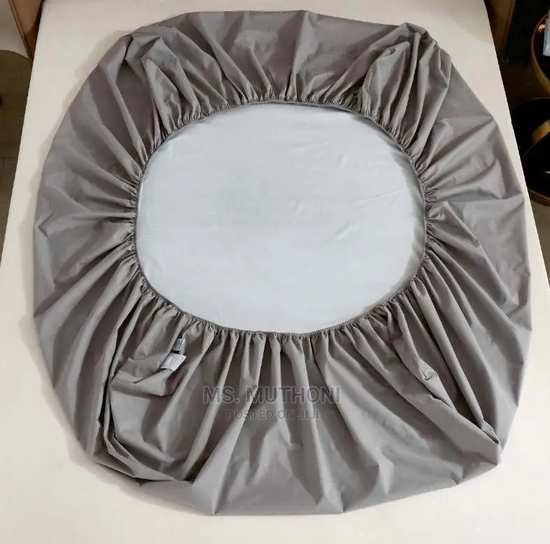 Waterproof Fitted Sheets Set + Cotton Pillow Cases