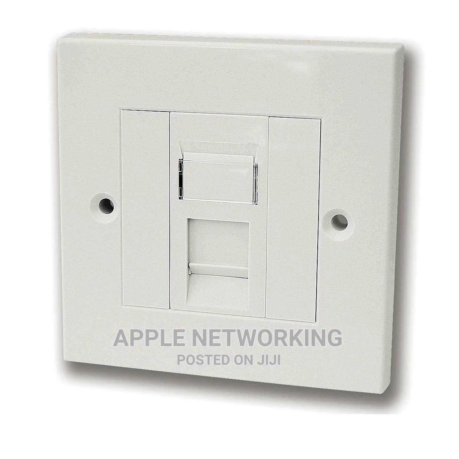 Siemon-Cat6a-Single-Faceplate