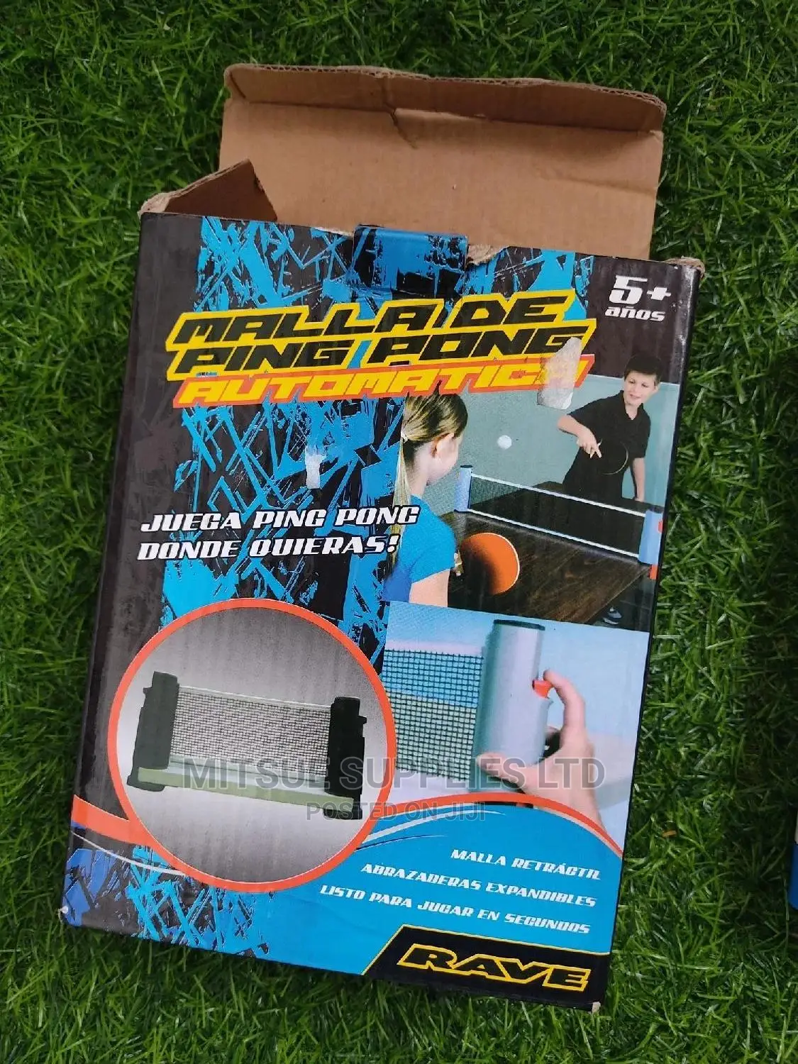 Ping Pong/ Table Tennis Net ( Self Clamping) Retractable