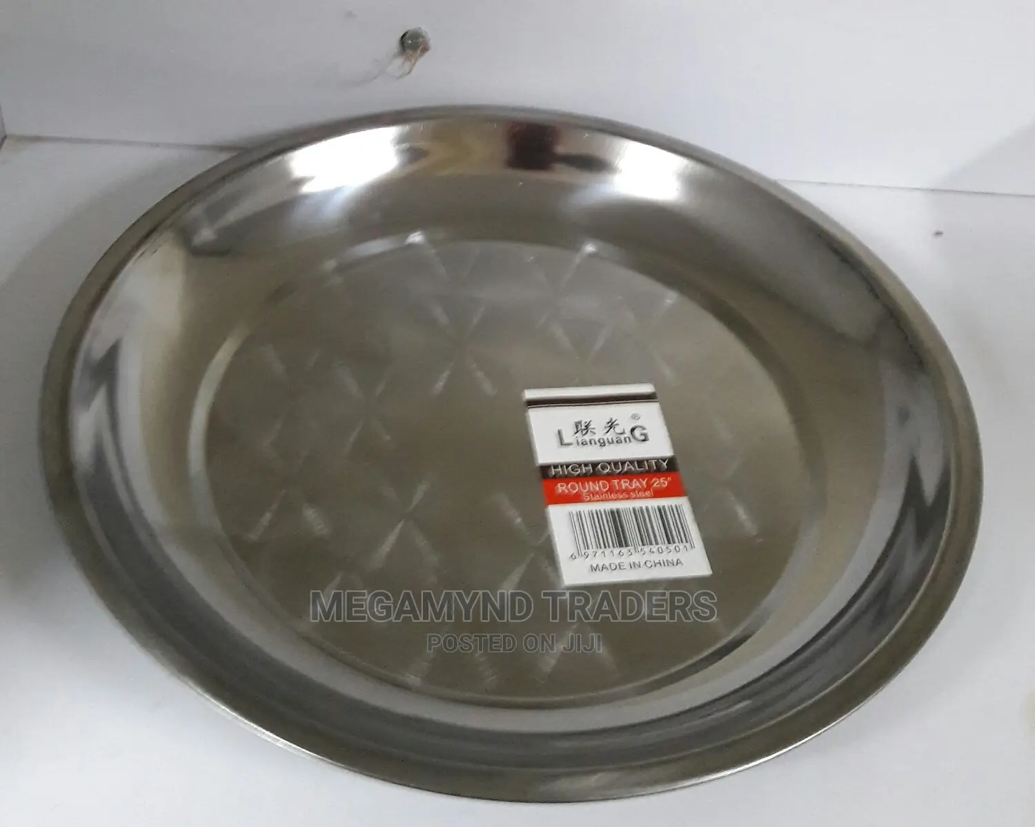 12pc Stainless Steel Plates/School Plates/Hotels Plates