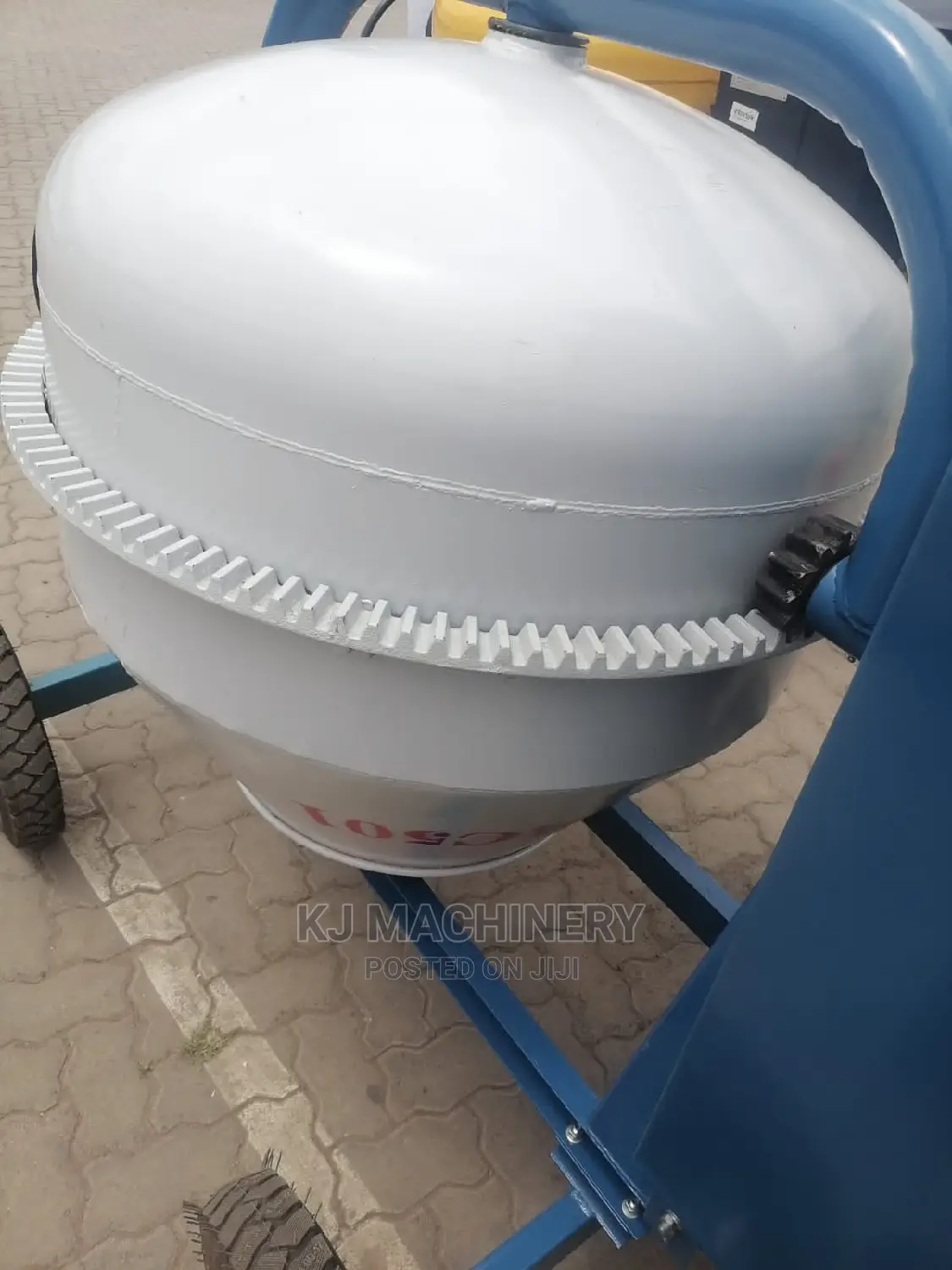 Aico Concrete Mixer-500litres-Diesel Engine-Pullstart Option