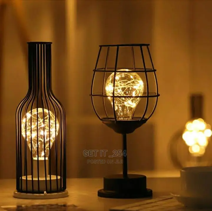 Dishykooker Battery Powered Bulb Bottle Decorative