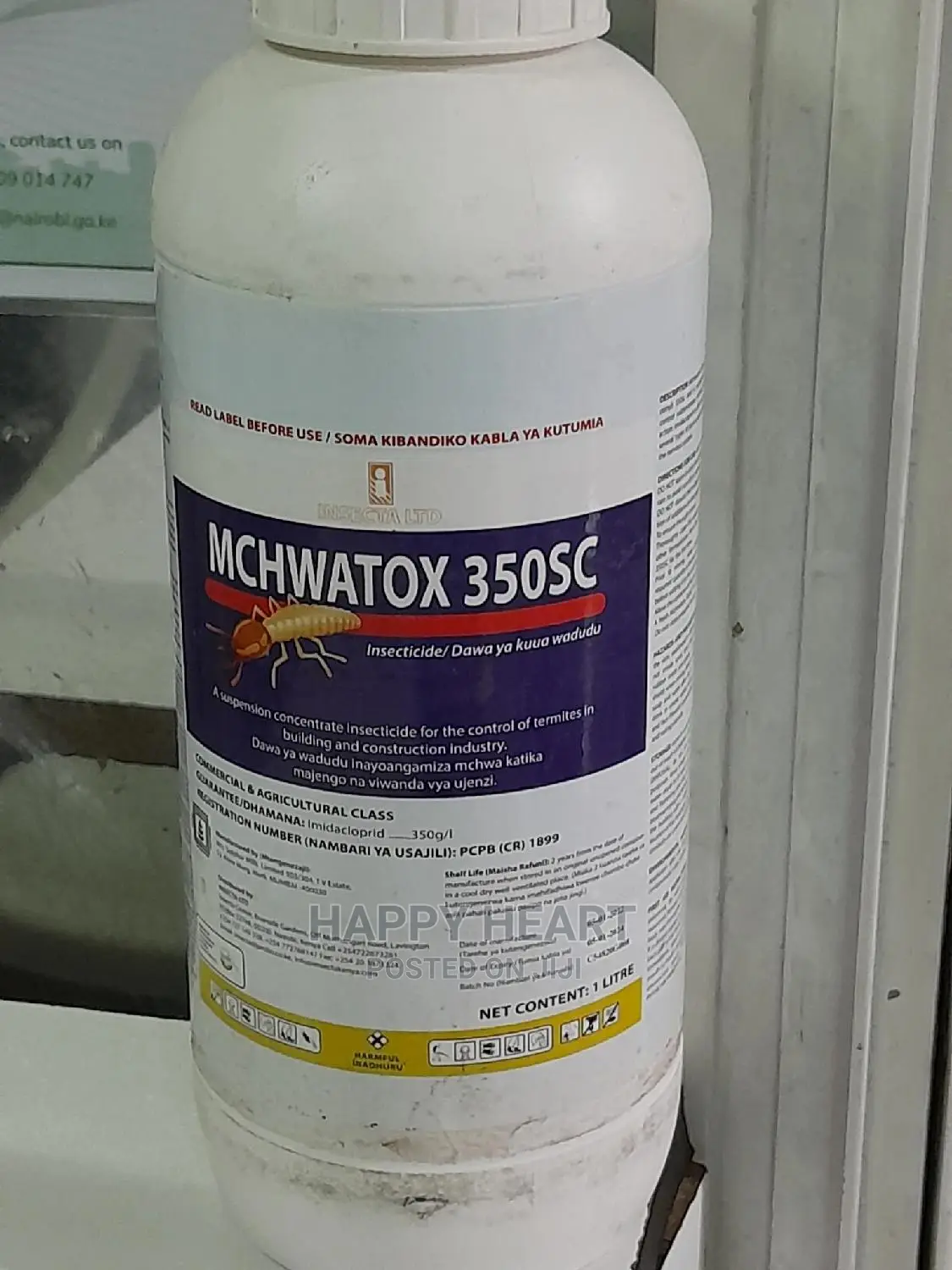 McHwatox 350sc Termicide 1litre