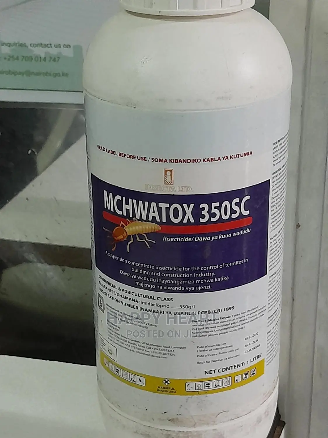 McHwatox 350sc Termicide 1litre