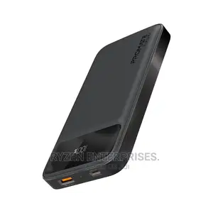 Promate 10000mah Slim Power Bank With 20W USB-C 10000mah
