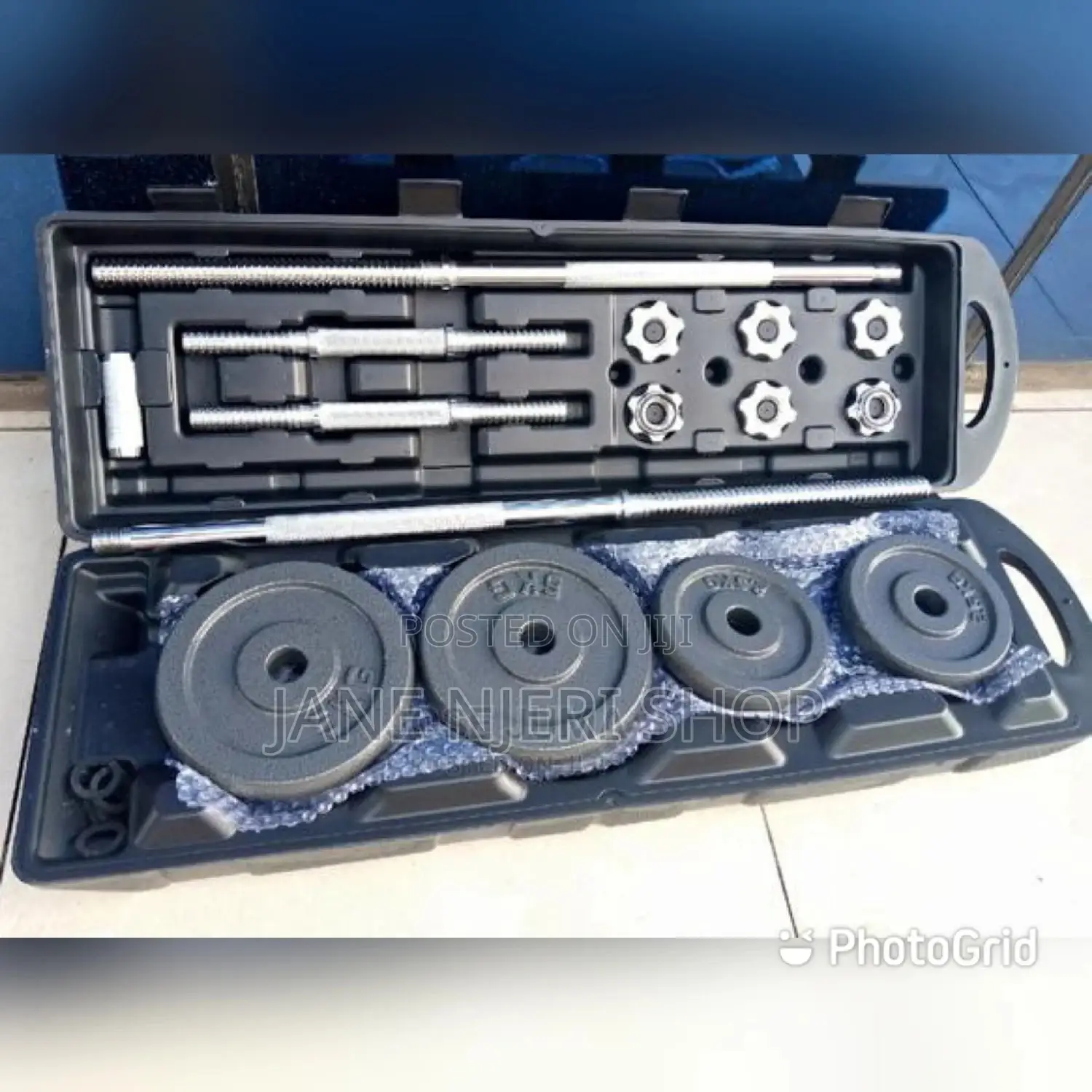 50 Kg Chrome Dumbbells