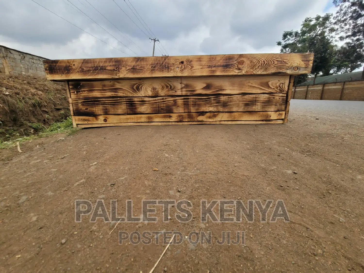 4*6 Pallet Bed- Detachable Bed- (Plt)