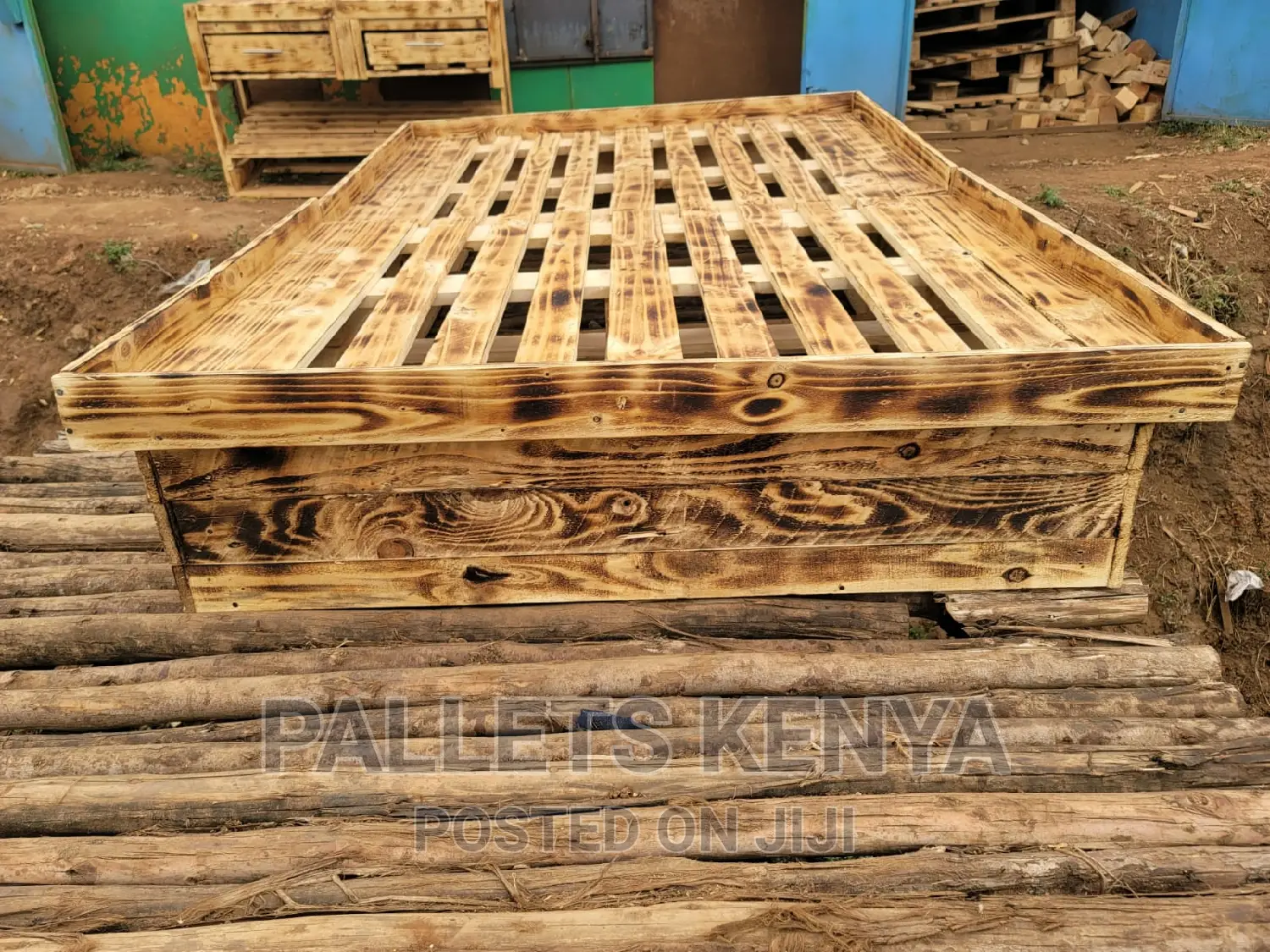 Pallet Bed- Detachable Bed- ($HT)