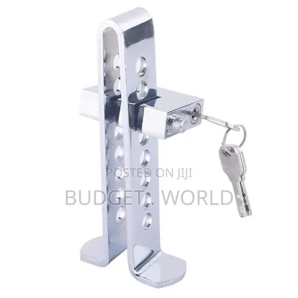 Steering Wheel Lock 8 Hole Brake Clutch Pedal Lock - #