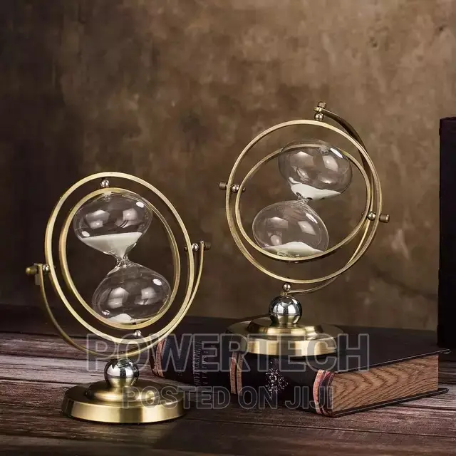 60 Minute Mettalic Hour Glass Sand Timer