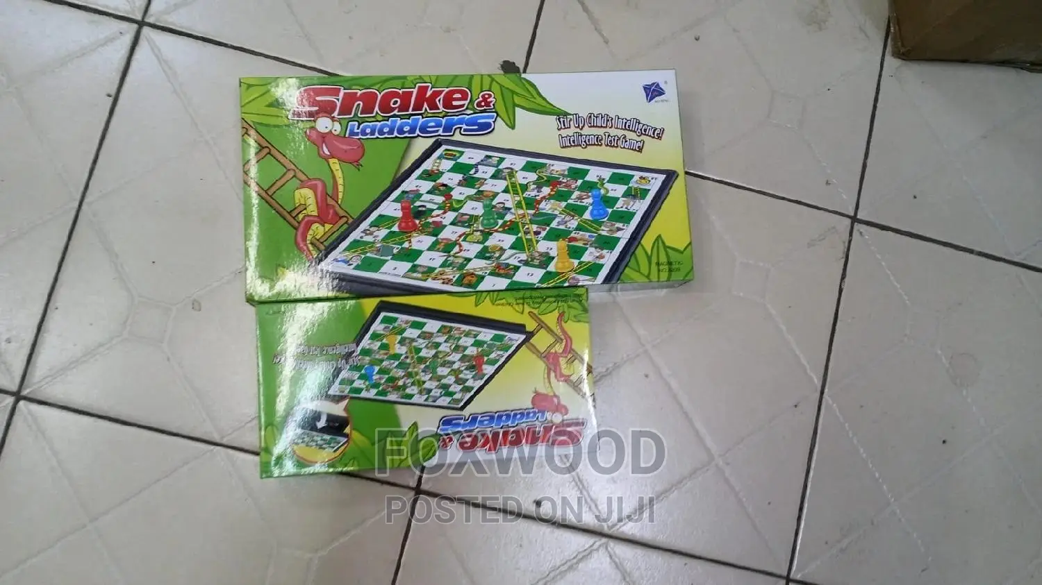 Snake Ladders Magnetic Game Large Size