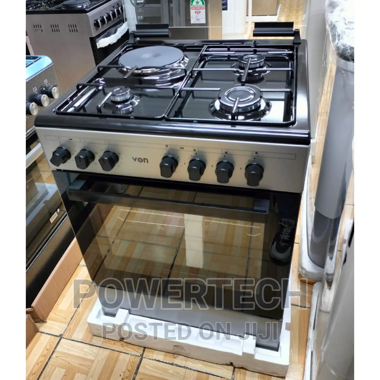Von 3GAS +1 ELECTRIC COOKER 60 BY 60