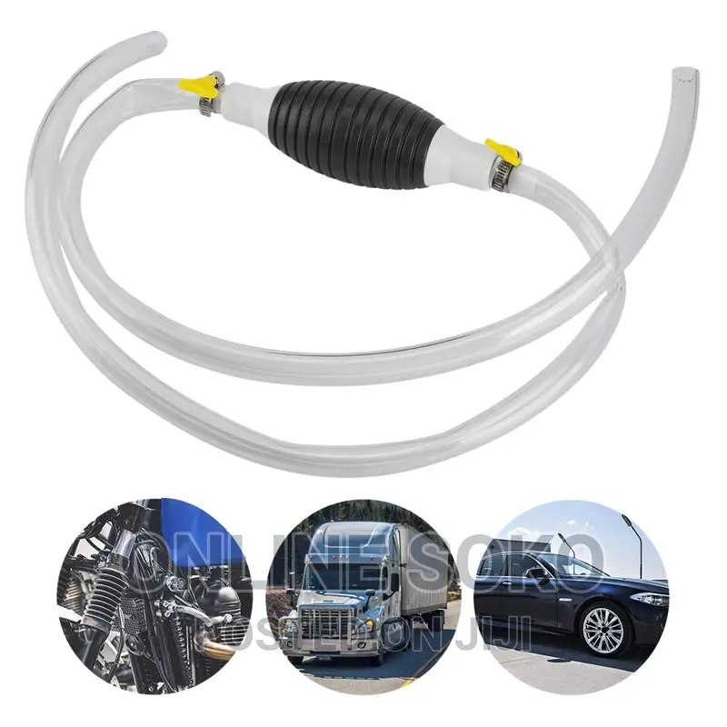 Portable Manual Siphoning Car Fuel Transfer Pump Kit