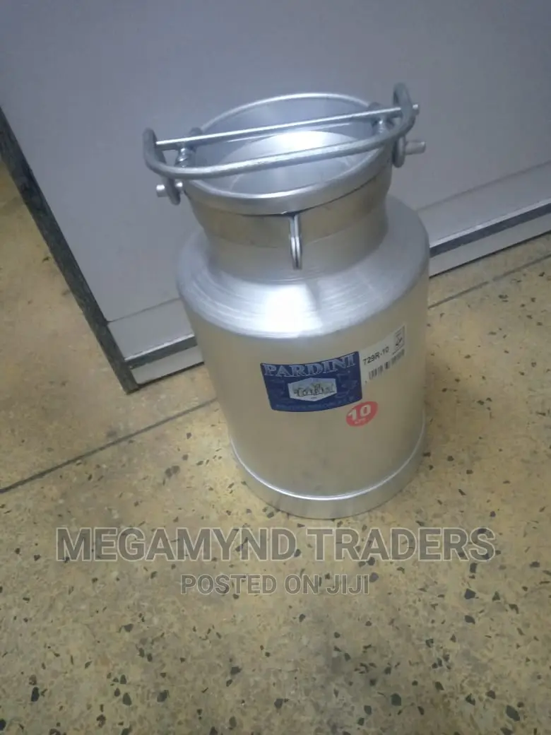 10 LTR Milk Can/Aluminium Lockable Milkcan