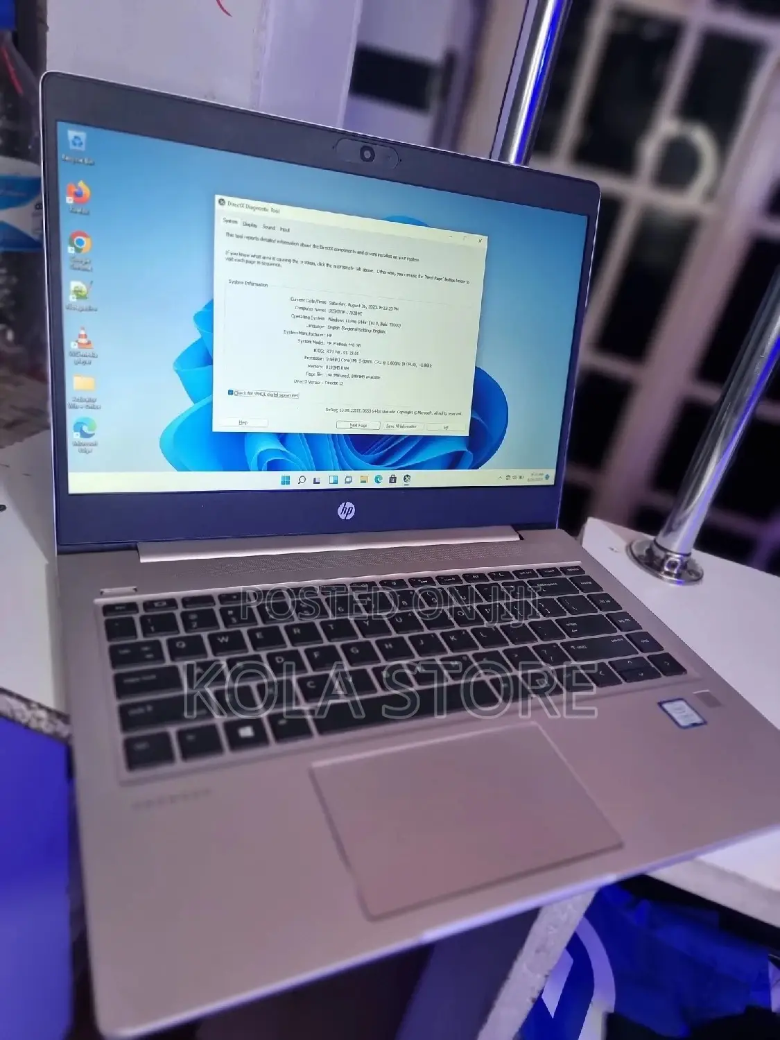 New Laptop HP ProBook 440 G6 8GB Intel Core I5 SSD 256GB