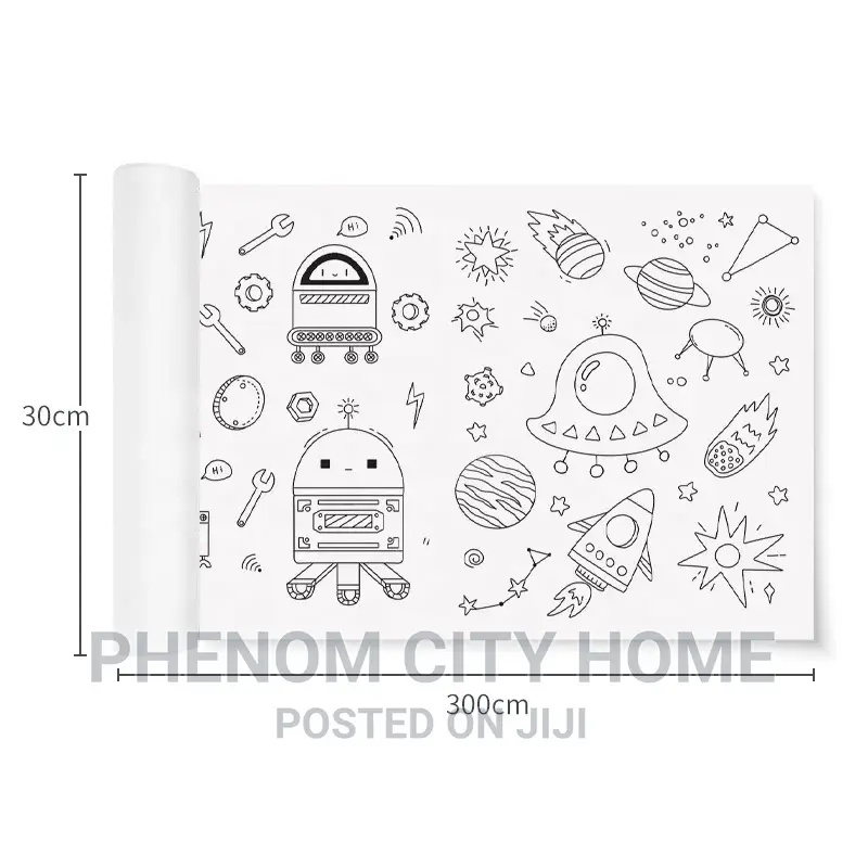 4 PCS Kids Colouring Roll