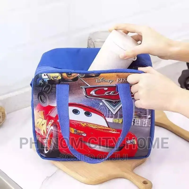 Kids Cartoon Themed Lunch Bags