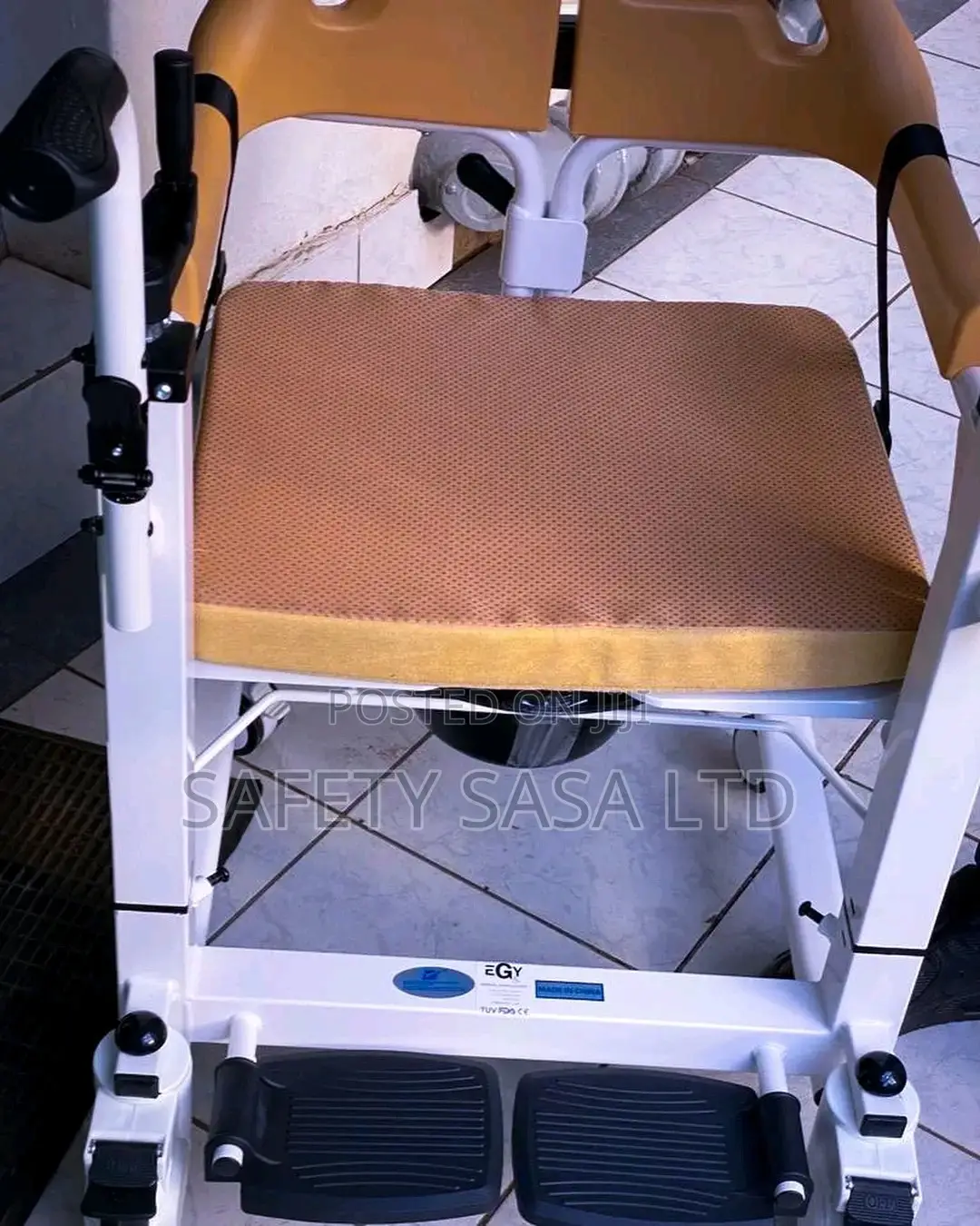 Patient Lift Wheelchair for Home Care, Transfer Chair