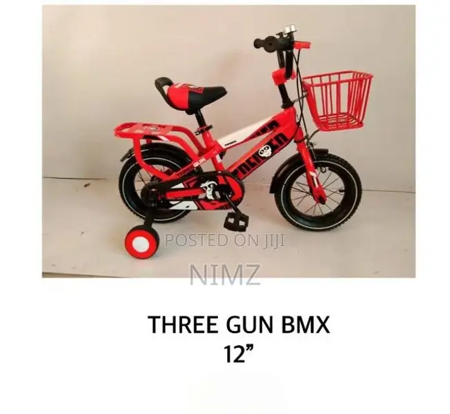Premier 12 Inch Three Gun BMX Kids Bicycle