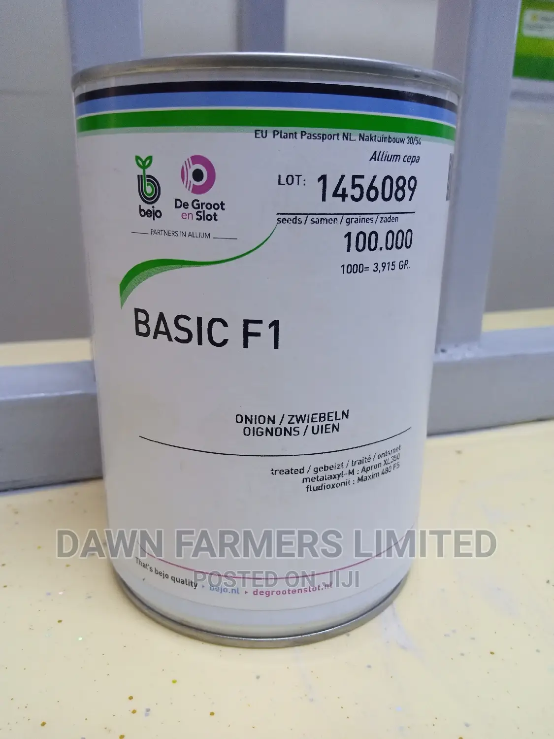 Onion Basic F1 Hybrid,100,000 Seeds