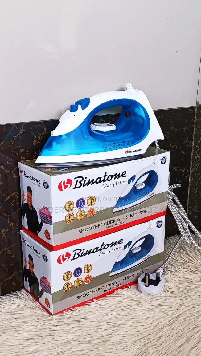 Binatone Steam Iron Box With Non Stick Plate-2000w