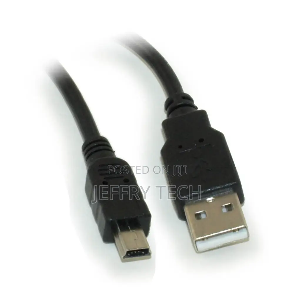 USB 2.0 Certified 480mbps Type a Male to Mini-B/5-Pin Cable