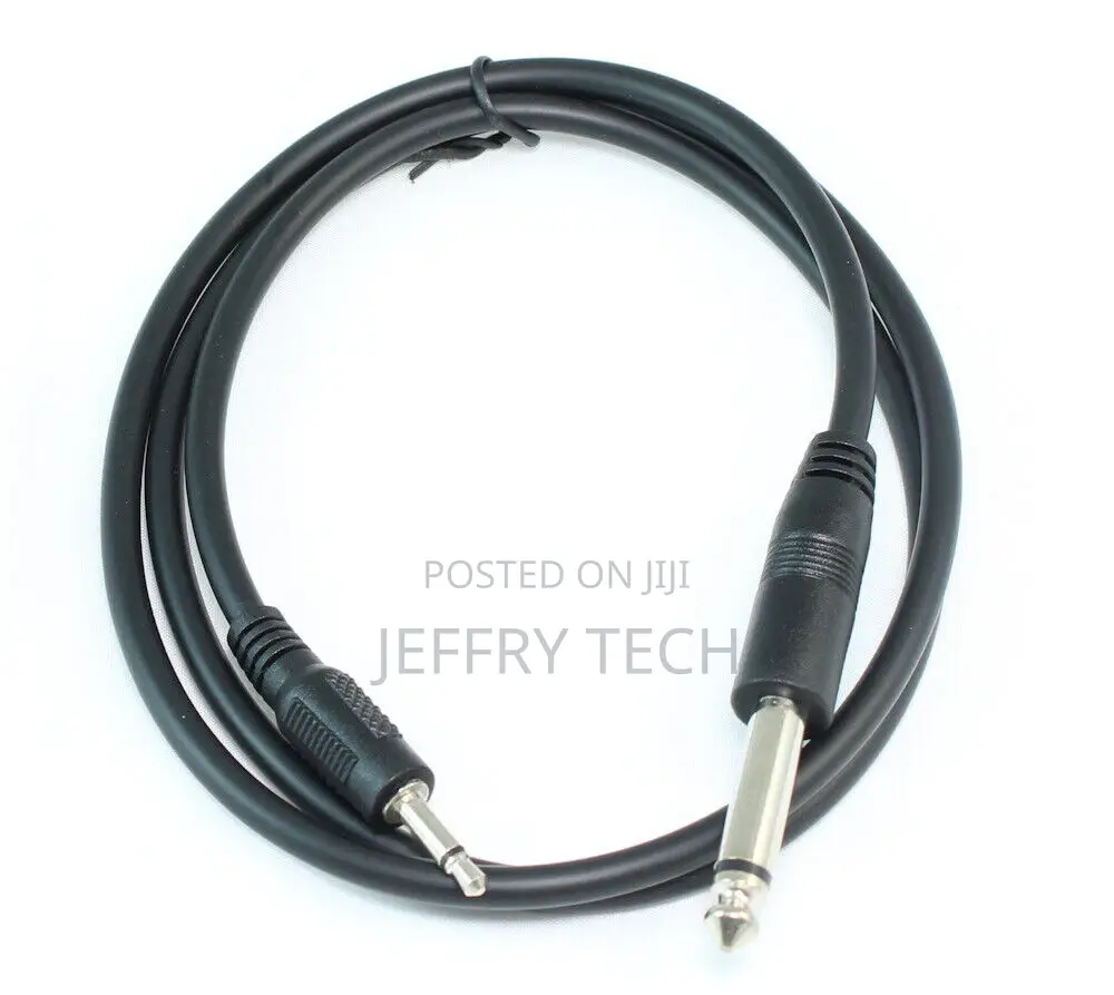 3ft 1/4inch MONO (TS) to 3.5mm Audio/Guitar Male to Male Cab