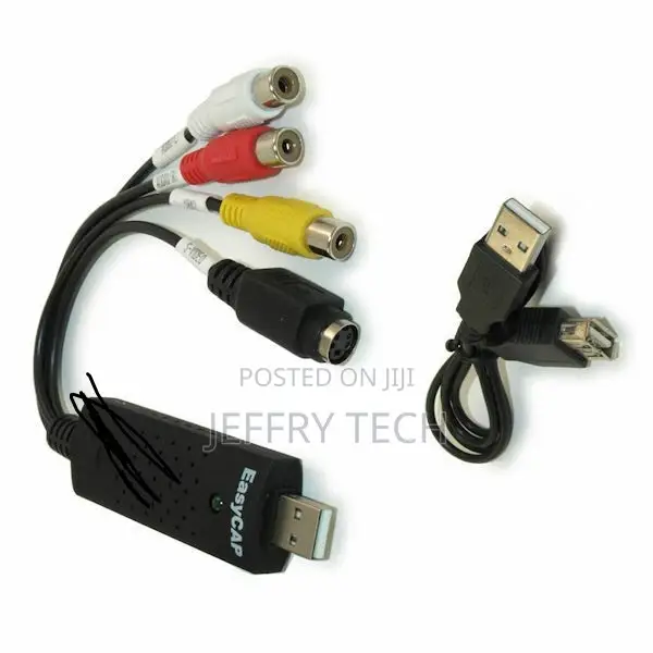 Composite (RCA) or S-Video Stereo Audio Capture/Converter
