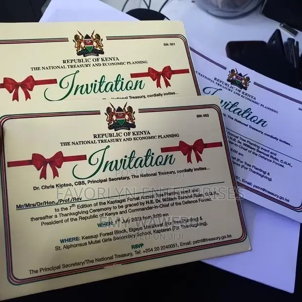 Executive Invitation Card Printings