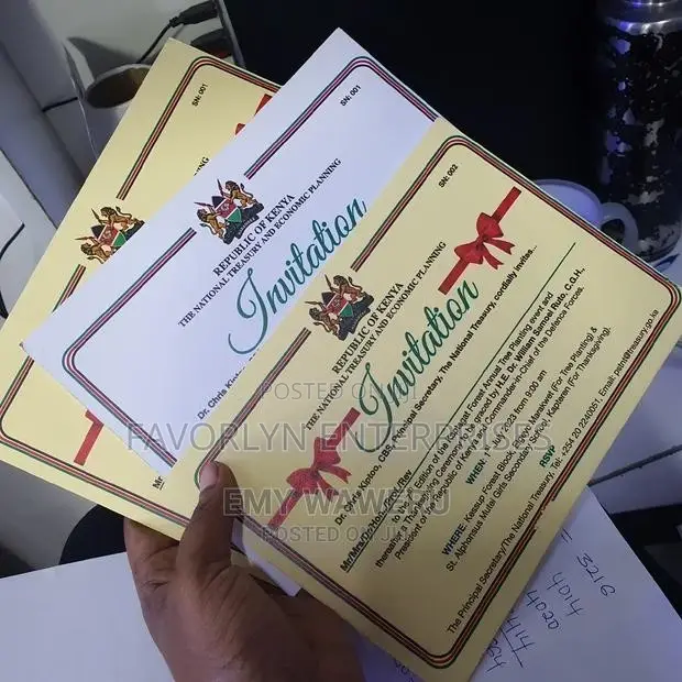 Executive Invitation Card Printings