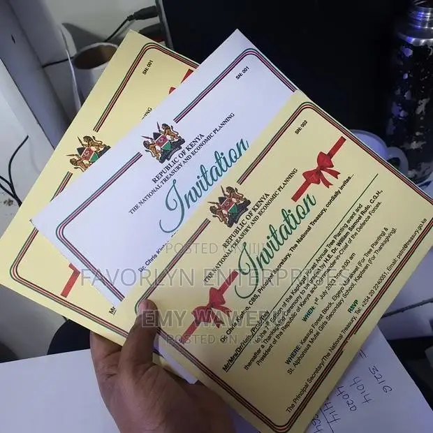 Executive Invitation Card Printings