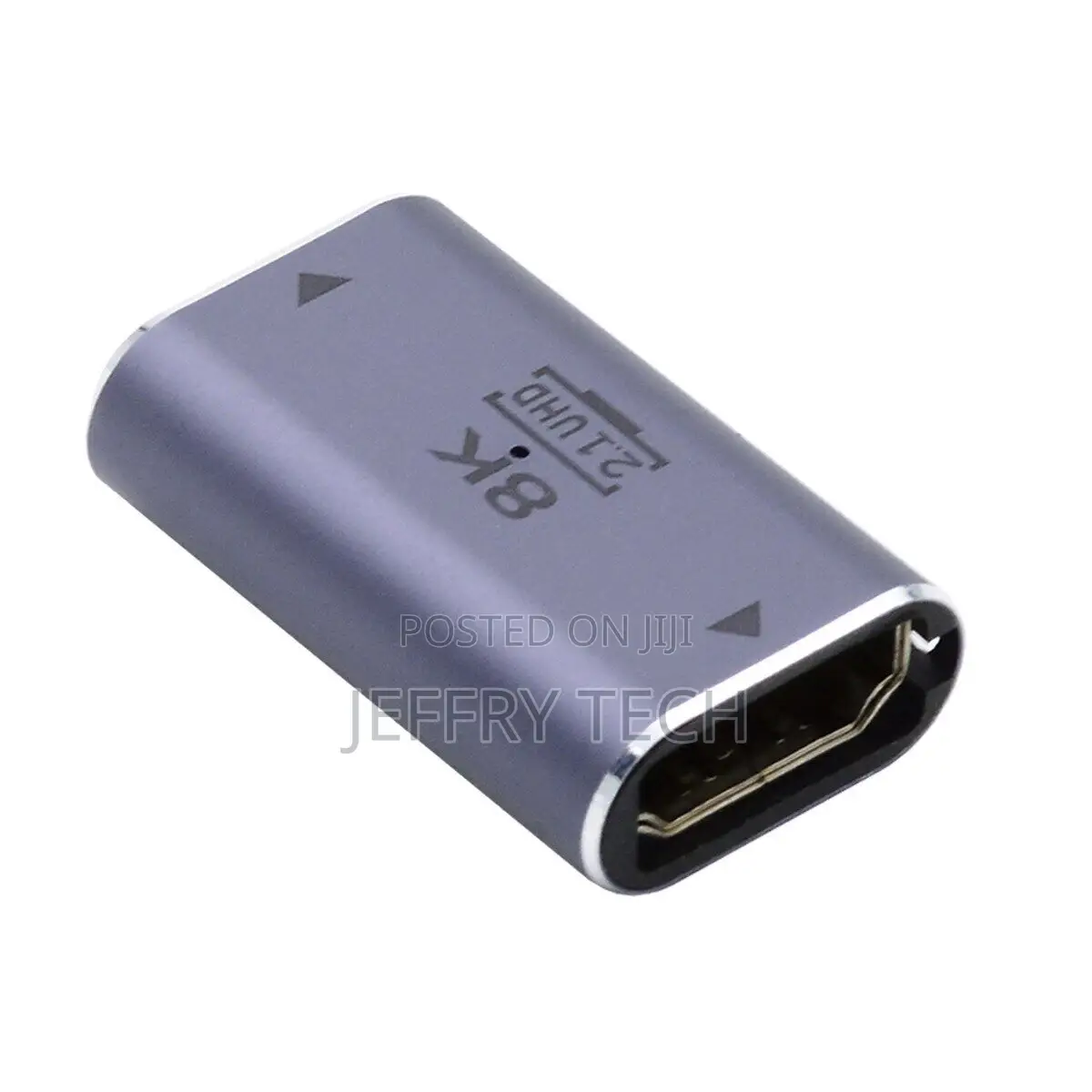 HDMI 2.1 Female to HDMI Female UHD Extension Gold Converter