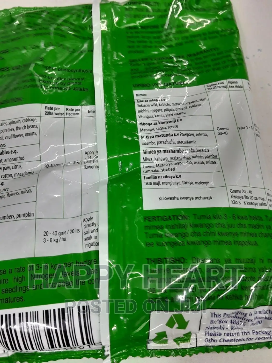 Easy Gro Vegetative Foliar Fertiliser 1kg