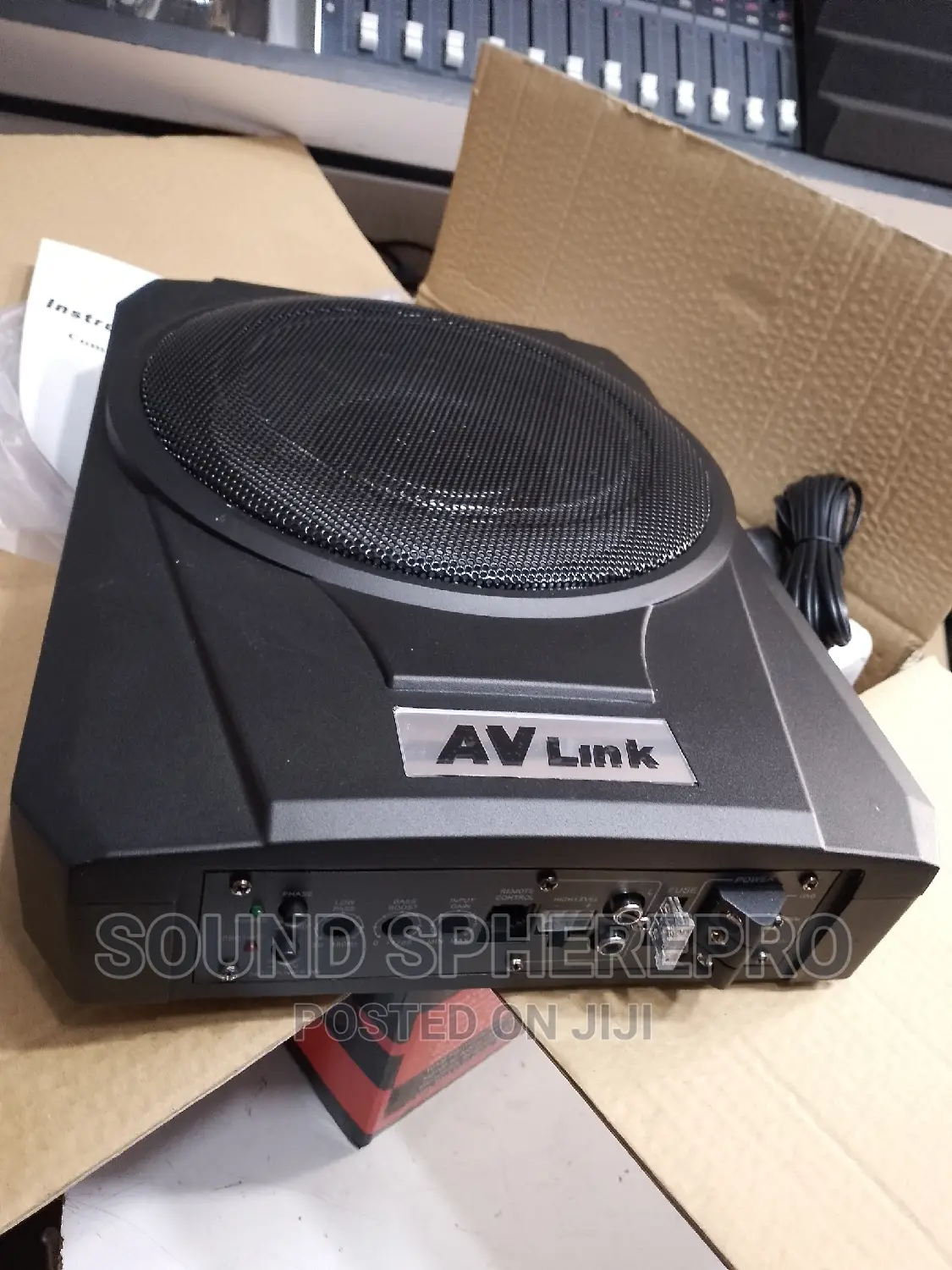 AV Link 10inch Car Underseat Speaker