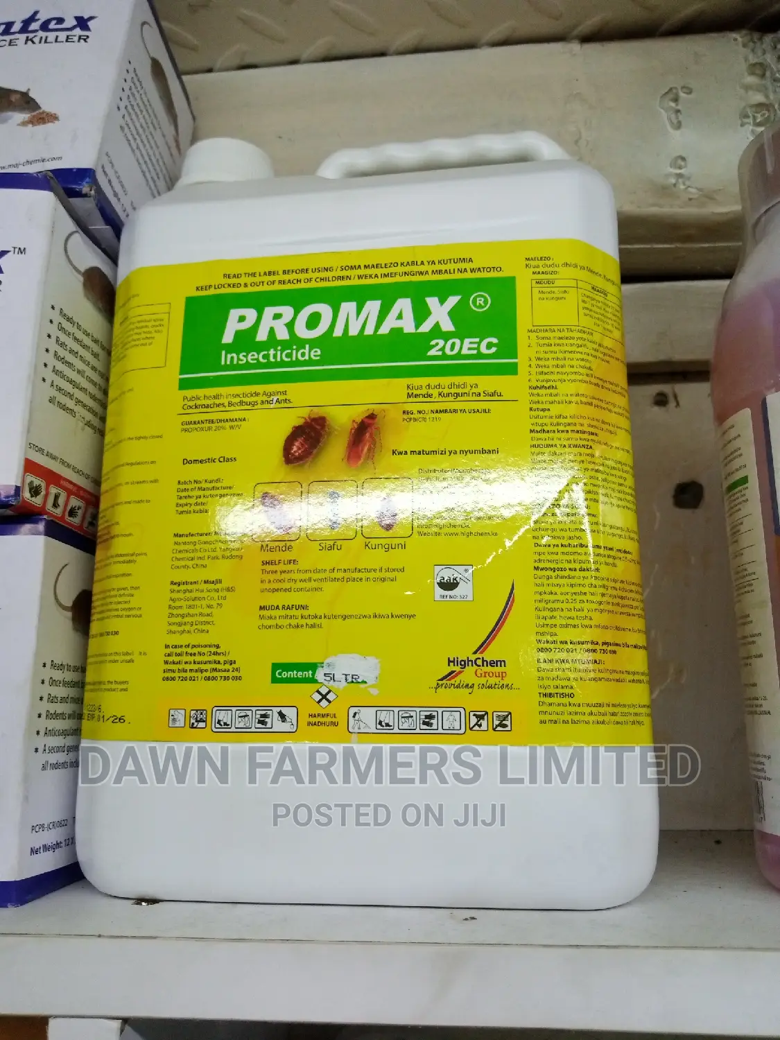 Promax Insecticide 5 Litres