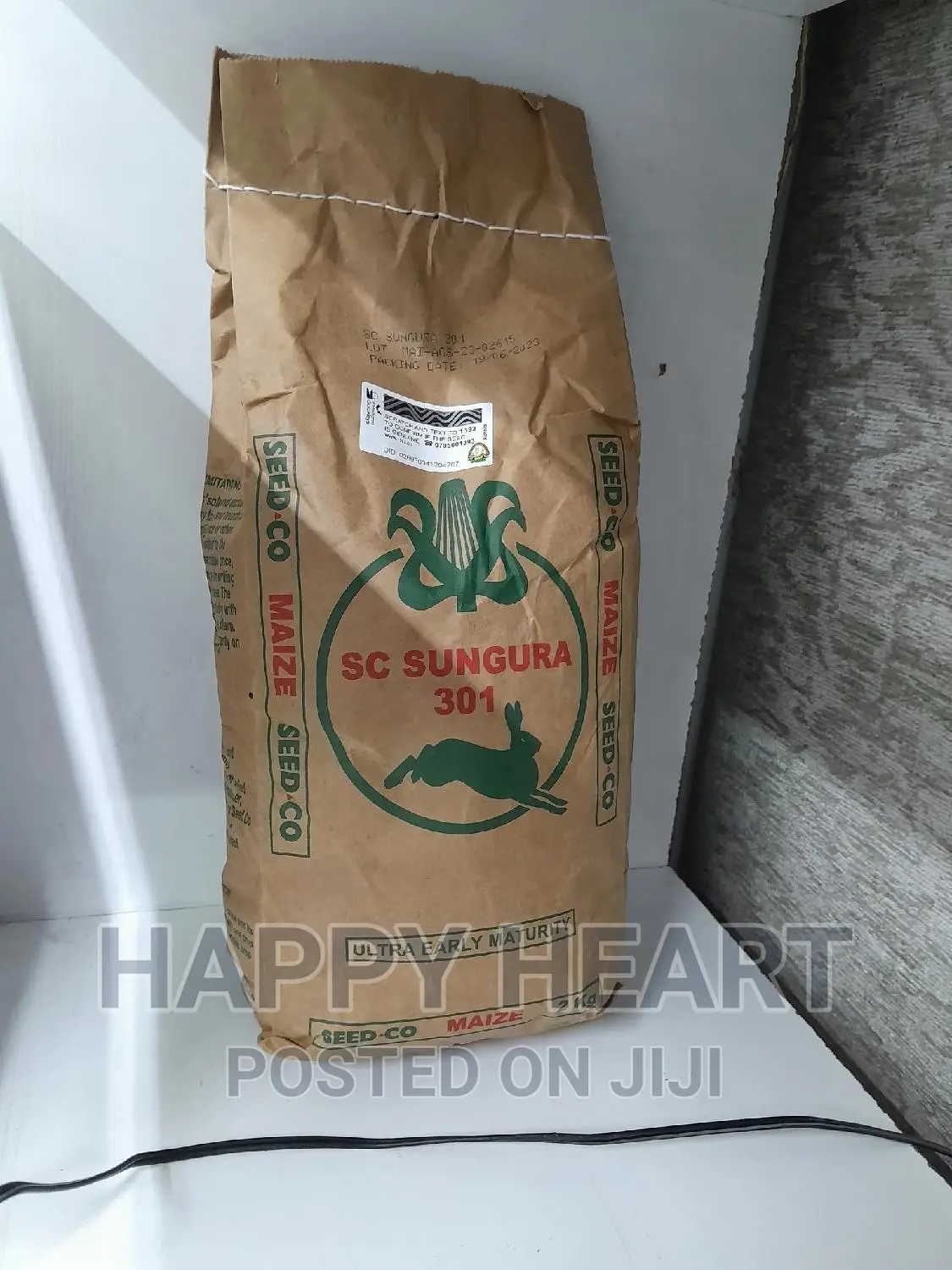 Sc Sungura 301 Hybrid Maize 2kg