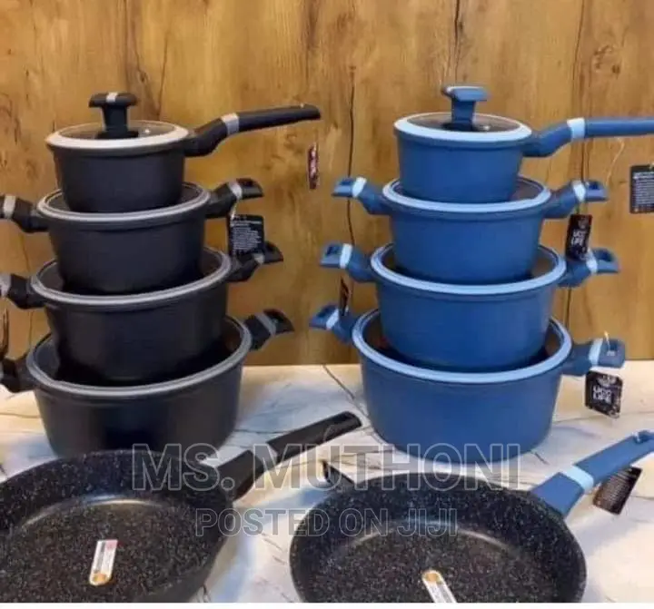 *Ucc Life Granite Cookware Set