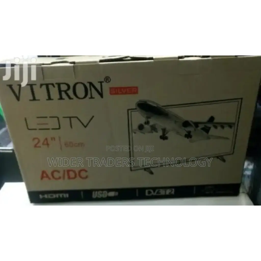 Vitron 24 Inch Digital Tv Hd Led Tv Ac/Dc DVB-T2 Televisio