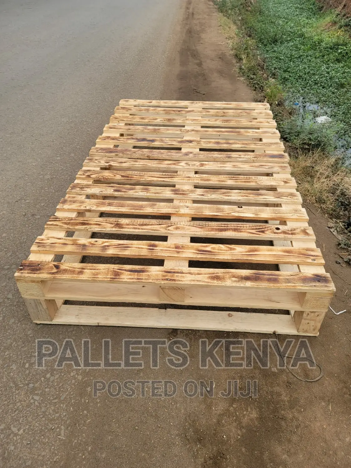 Pallet Bed- Detachable Bed (Zgb)