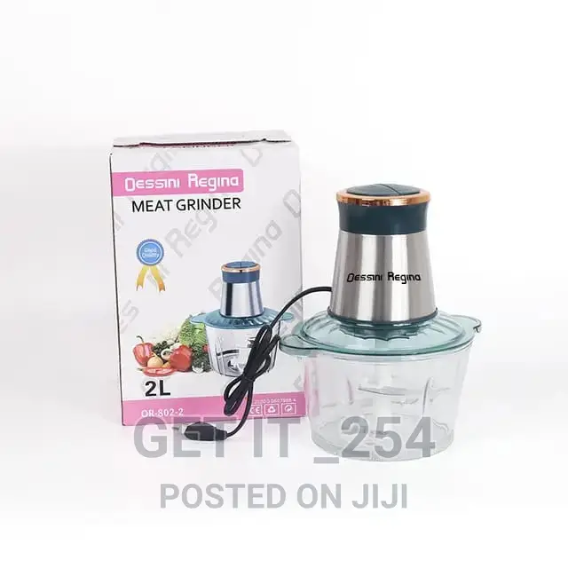 2ltr Dessini Electric Meat/Vegatable Grinder With A Glass