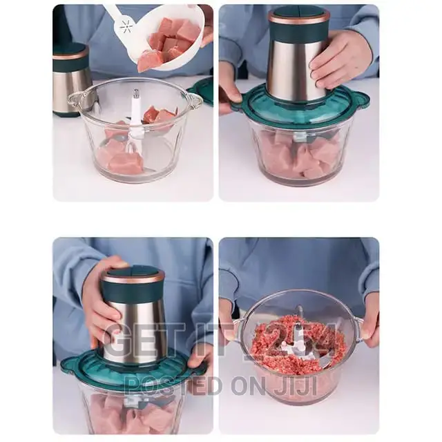 2ltr Dessini Electric Meat/Vegatable Grinder With A Glass