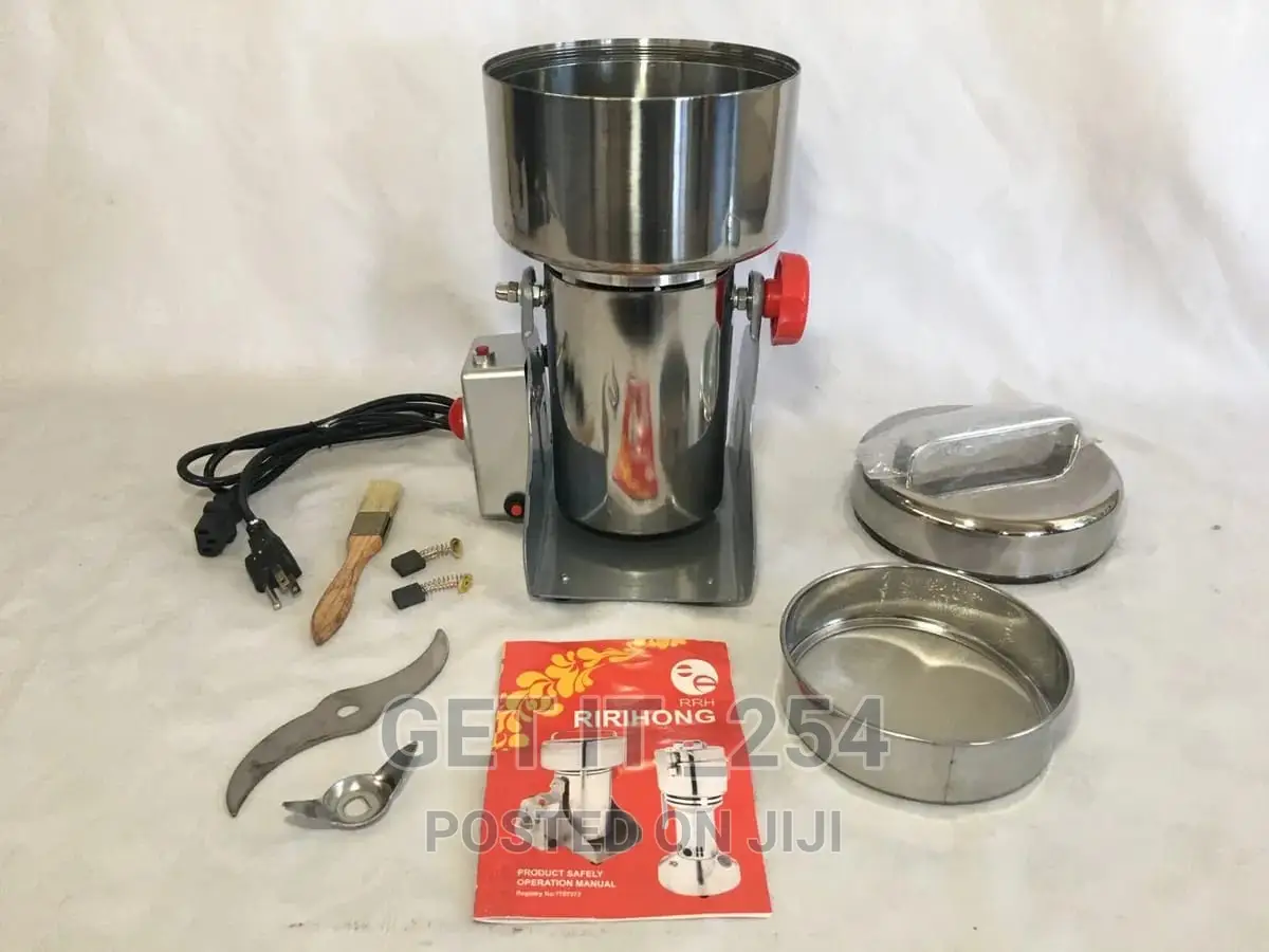 Electric High-Speed Stainless Steel Grains Grinder Mill