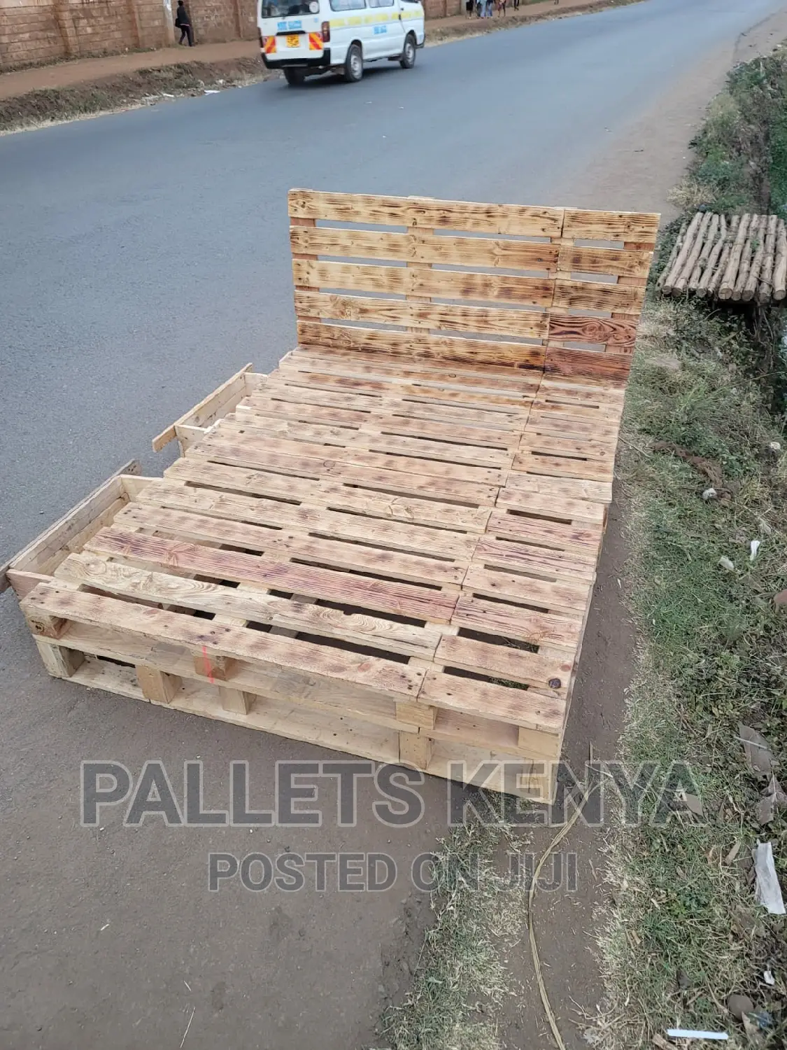 Pallet Bed- Detachable With Drawers 5*6(Plb)