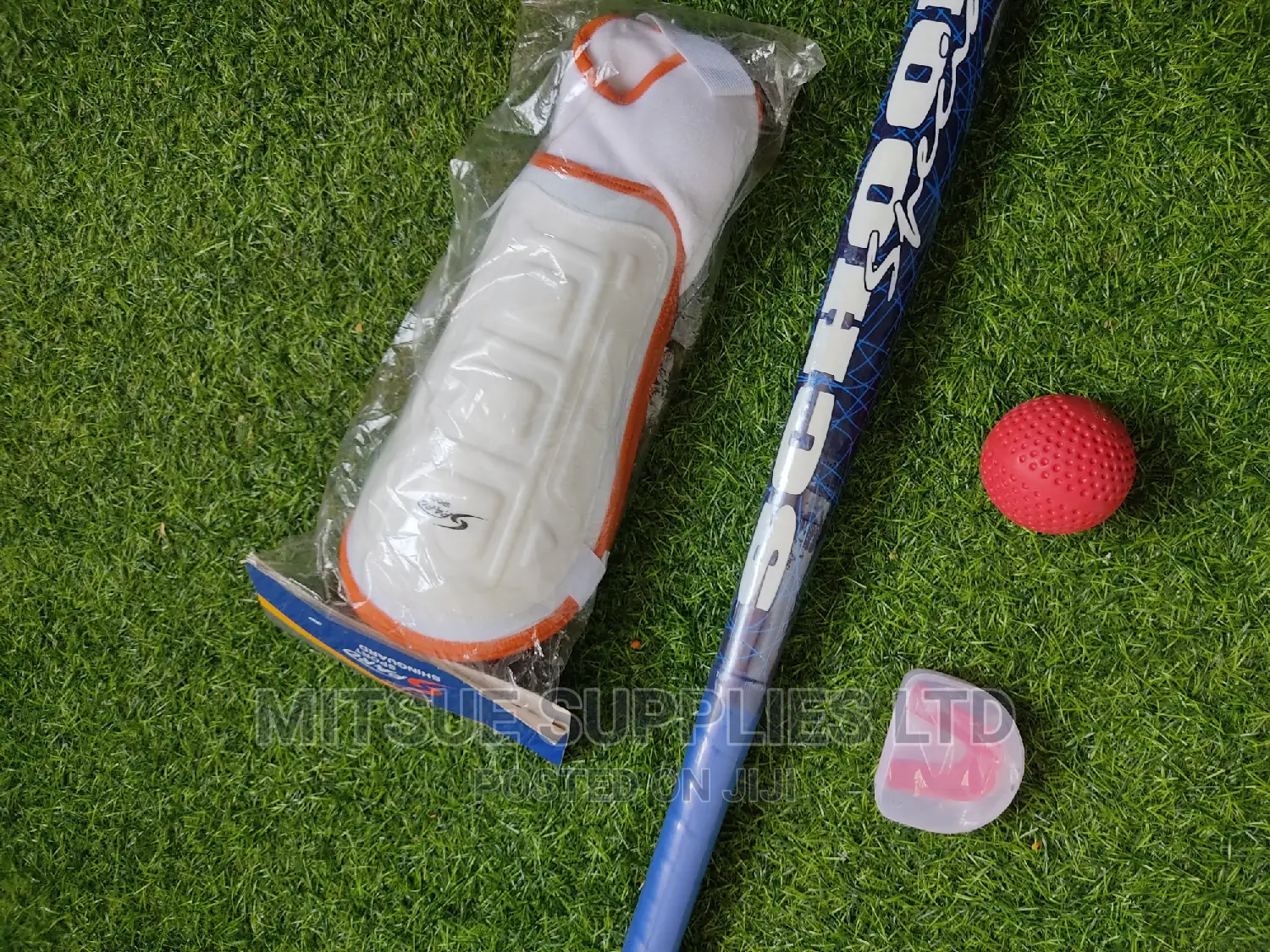 Hockey Combo Mid - Stick,Mouthguard,Shinguards,Ball