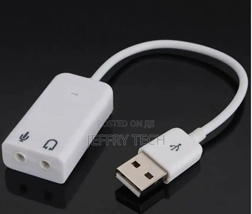 PC Windows USB2.0 3D Virtual 7.1 Channel Audio Sound Card Ad