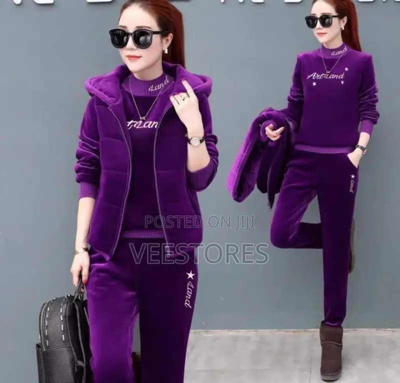 Warm Velvet Lady Suits