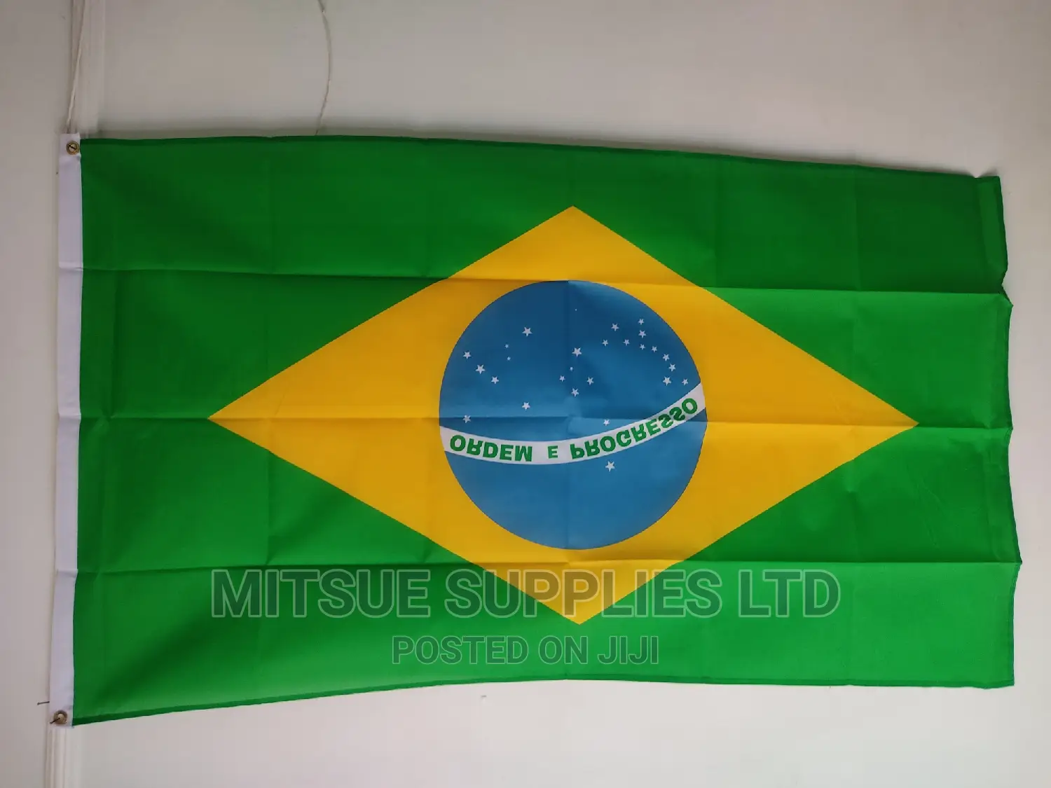 Brazil National Flag 38 by 60 Inches Polyester