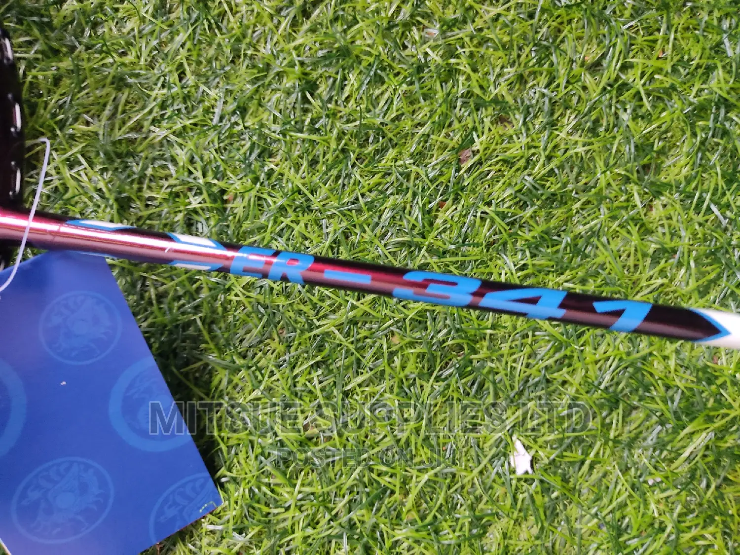 Ebete Badminton Racket FR-341 in a Full Bag